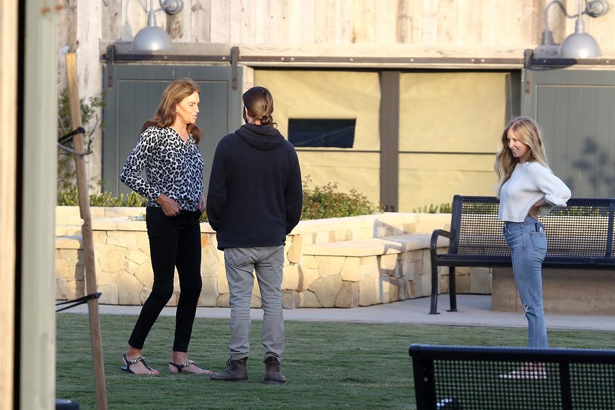 Caitlyn Jenner gets in some bonding time with her grandaughter and son Brandon