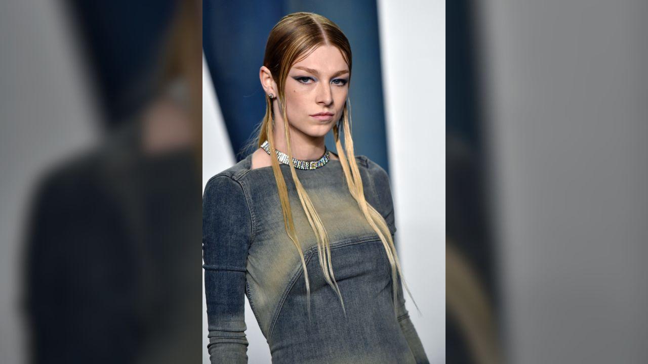 Photo of Hunter Schafer said she was 'sick' of talking about her transition.