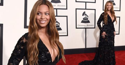 Beyonce 2015 grammy arrivals