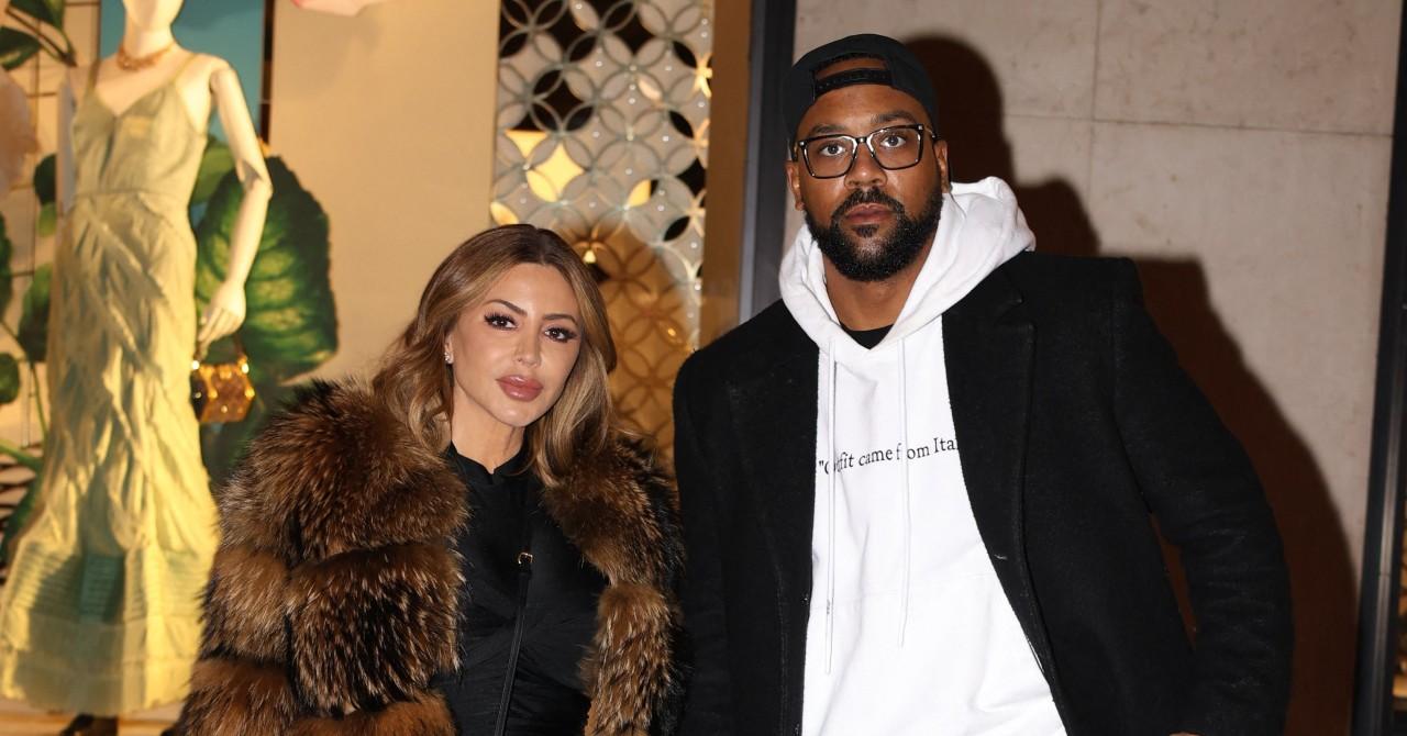 Larsa Pippen shows off her curves in a skintight jumpsuit during a night  out with boyfriend