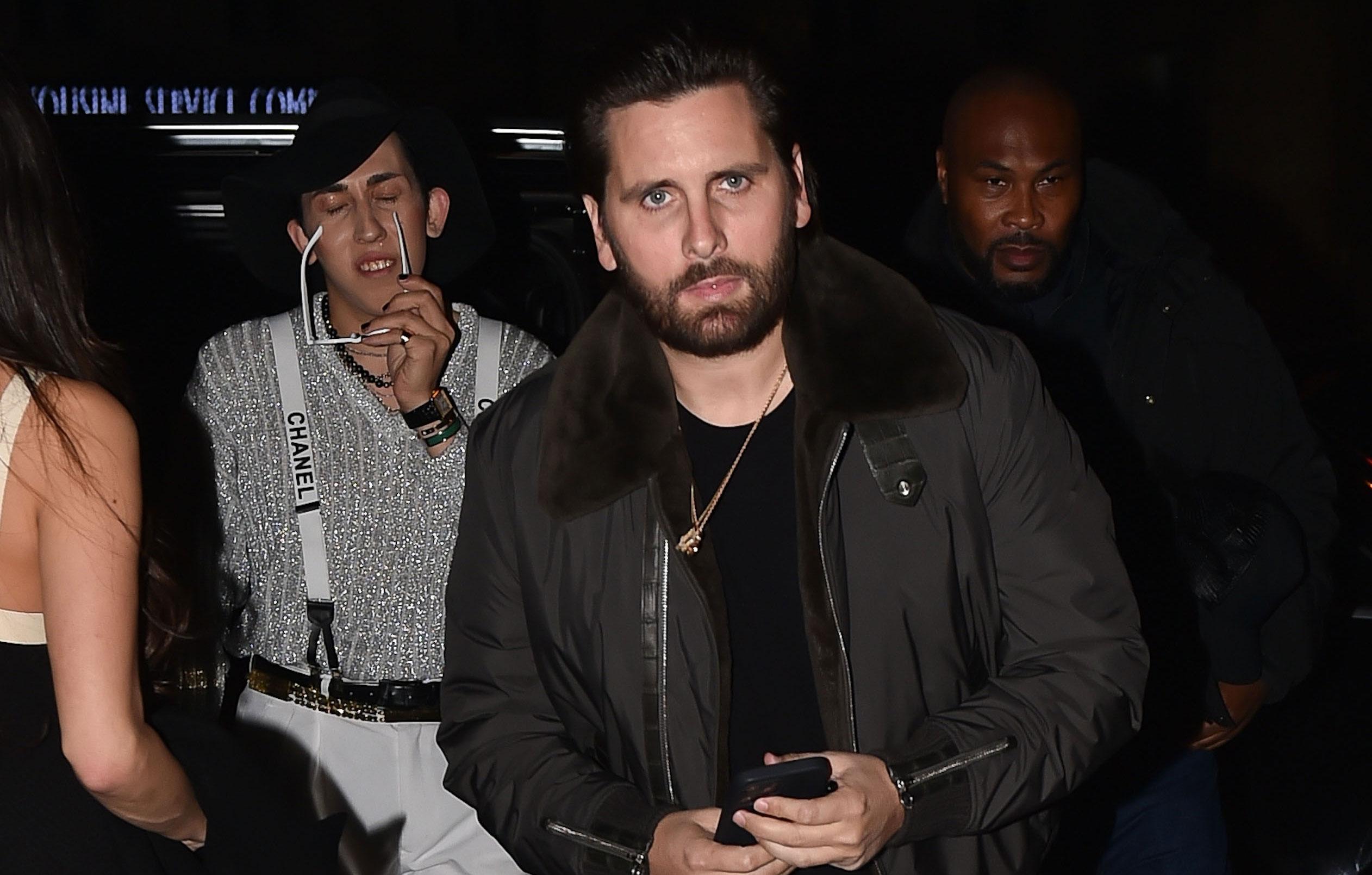 scott disick did everything in his power to torment kourtney kardashian husband travis barker