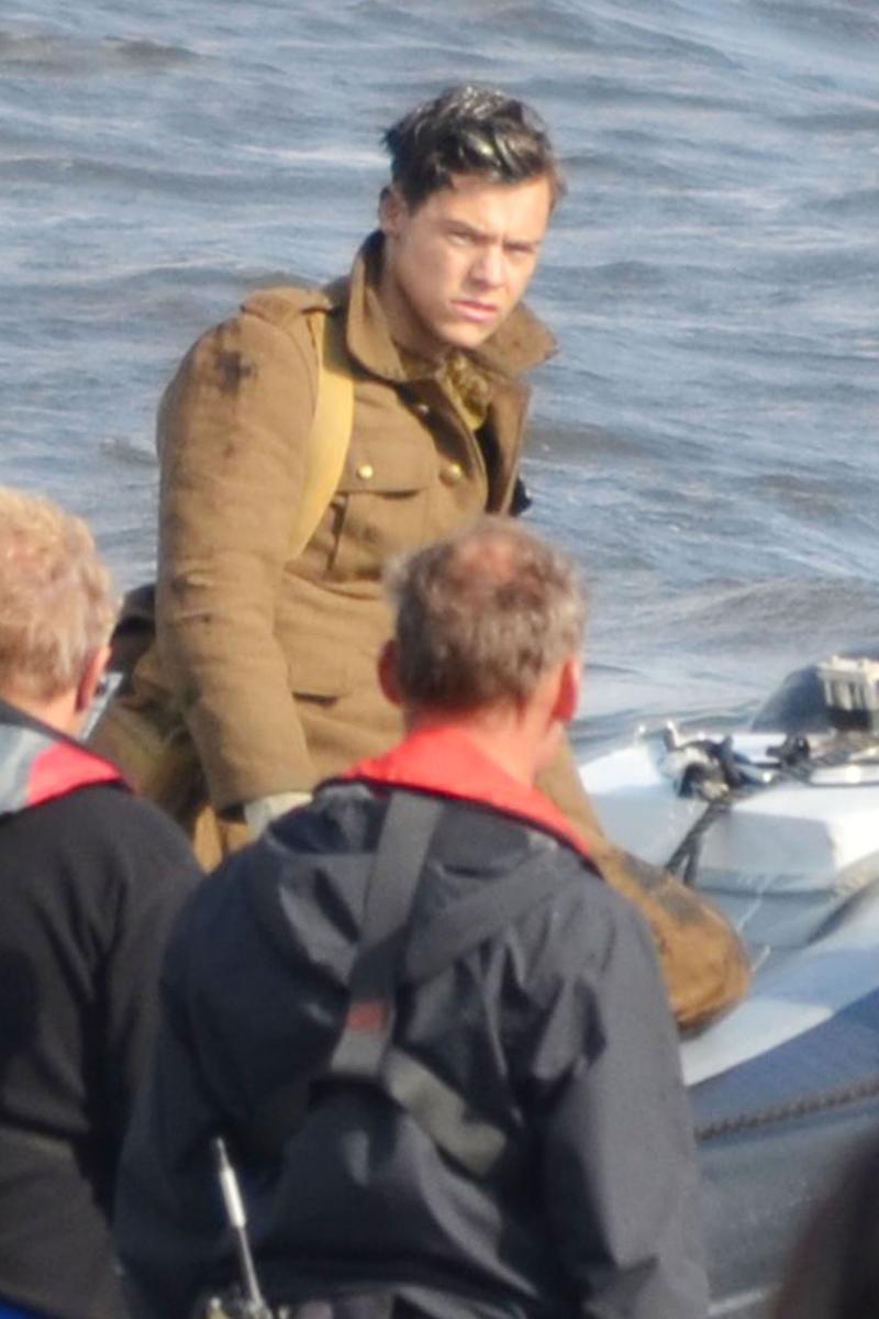 *EXCLUSIVE* Harry Styles films World War II action thriller ÒDunkirkÓ