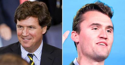 photo of Tucker Carlson and Charlie Kirk