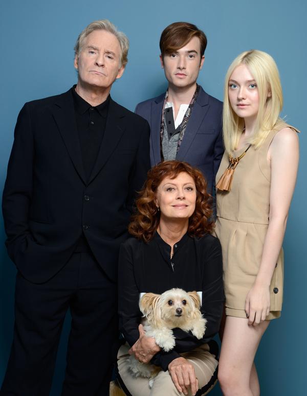 Kevin Kline, Susan Sarandon, Matt Kane and Dakota Fanning of &#8216;The Last Of Robin Hood&#8217;