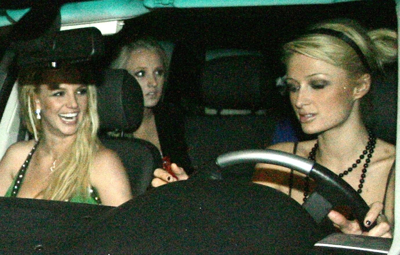 paris hilton pal britney spears frequently comes over visit  children