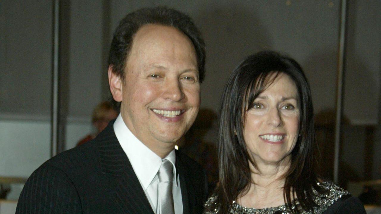 Image of Billy Crystal and Janice Crystal married four years after meeting as teenagers.