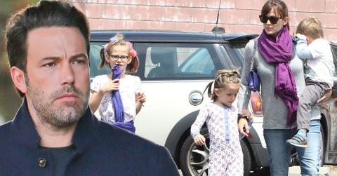 Jennifer garner bewn affleck custody