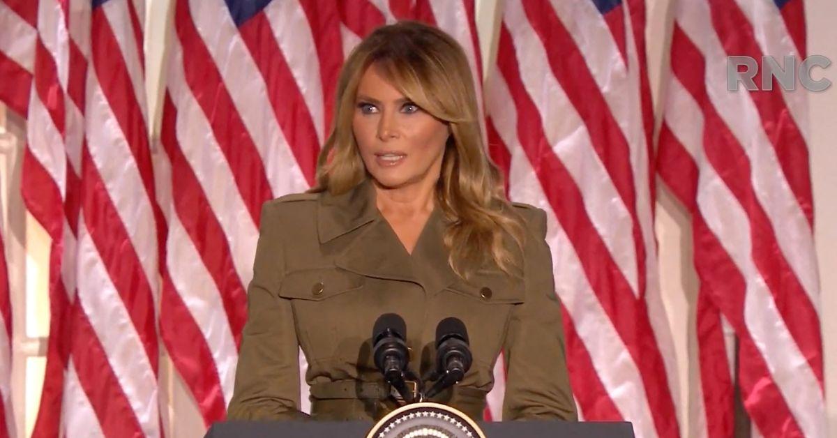 Melania Trump Seen Out For First Time In Ten Days Beside Donald