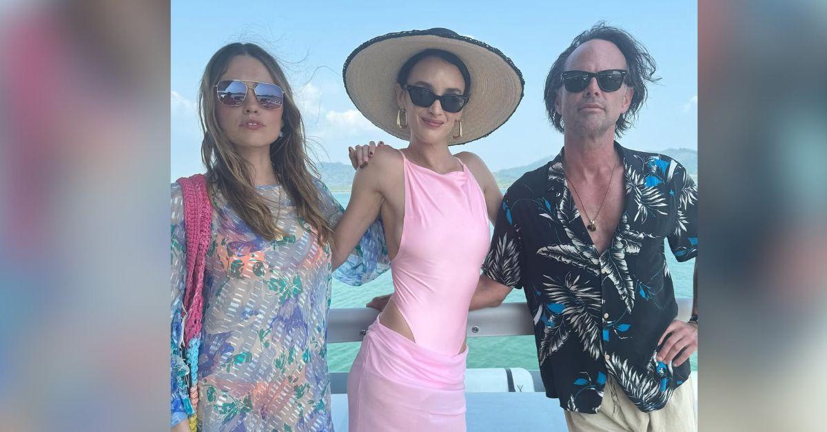 Photo of Aimee Lou Wood, Charlotte Le Bon, Walton Goggins.