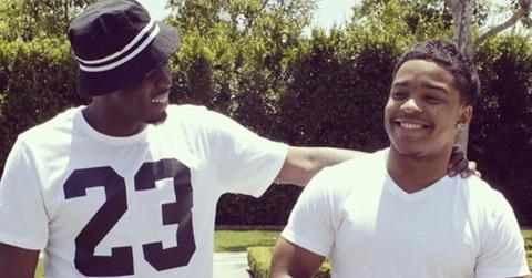 Justin combs supports diddy ucla fight