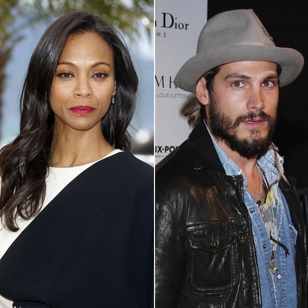 Zoe Saldana Marco Perego