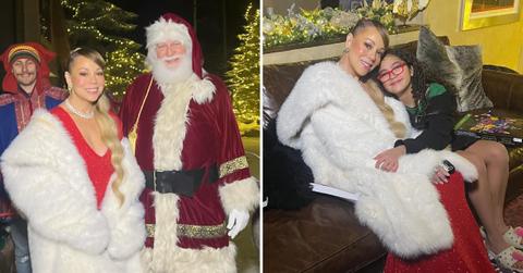 mariah carey twins joke christmas obsession funny video watch