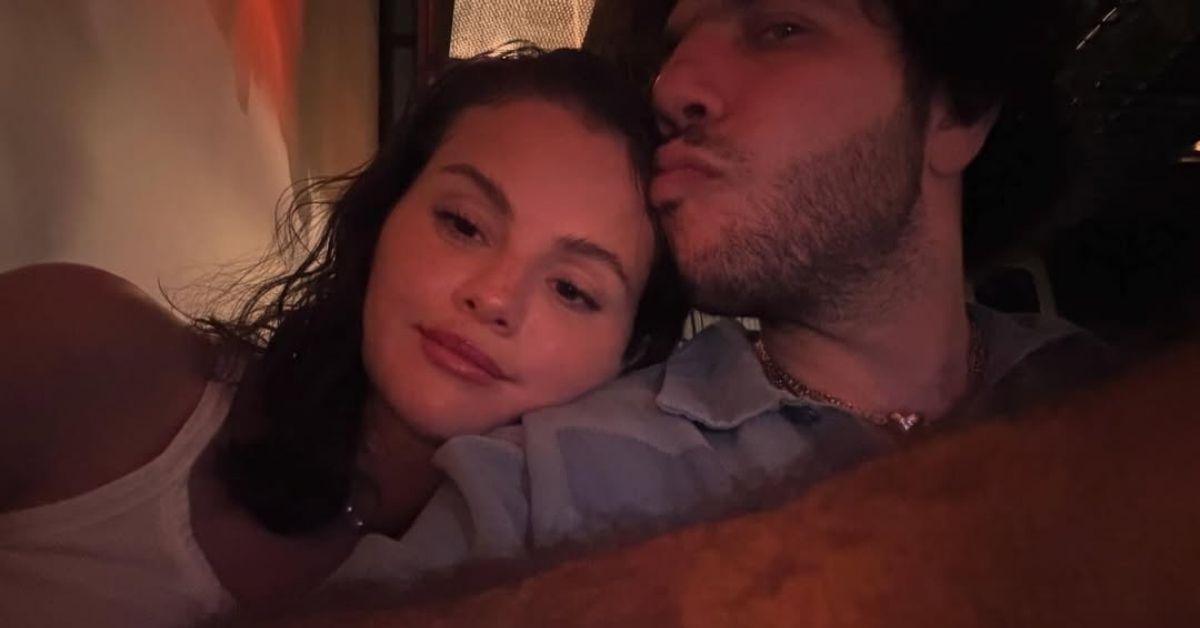 image of Selena Gomez shared PDA-filled photos with her husband, Benny Blanco.