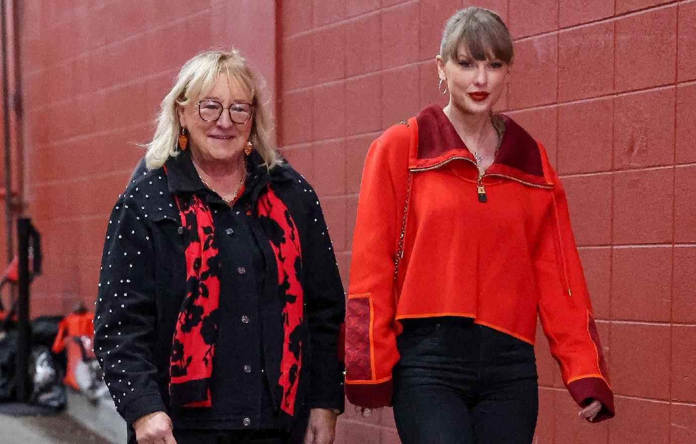 taylor swift supported boyfriend travis kelce fortnight music video