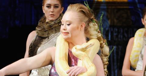 madeline stuart model down syndrome python nyfw pics long
