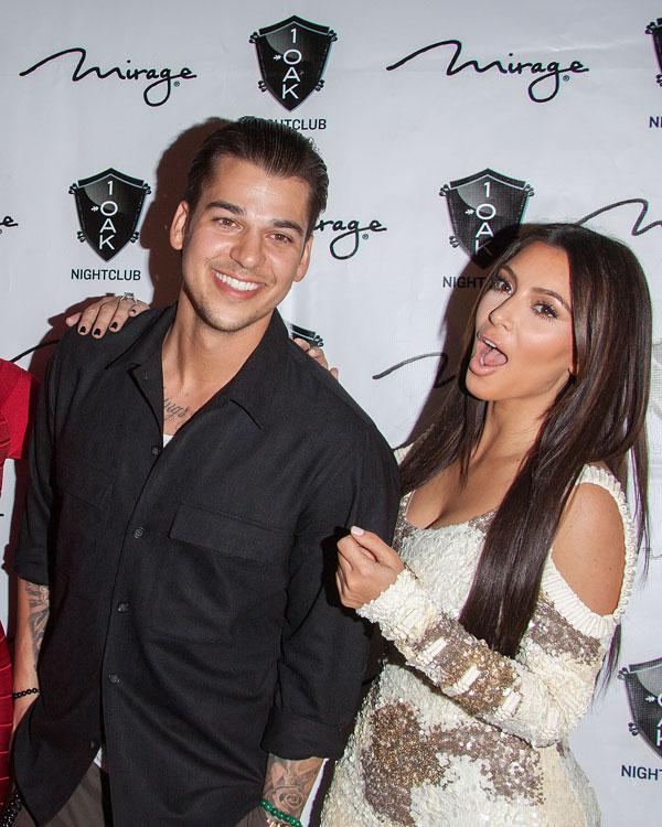 kim kardashian rob kardashian feud