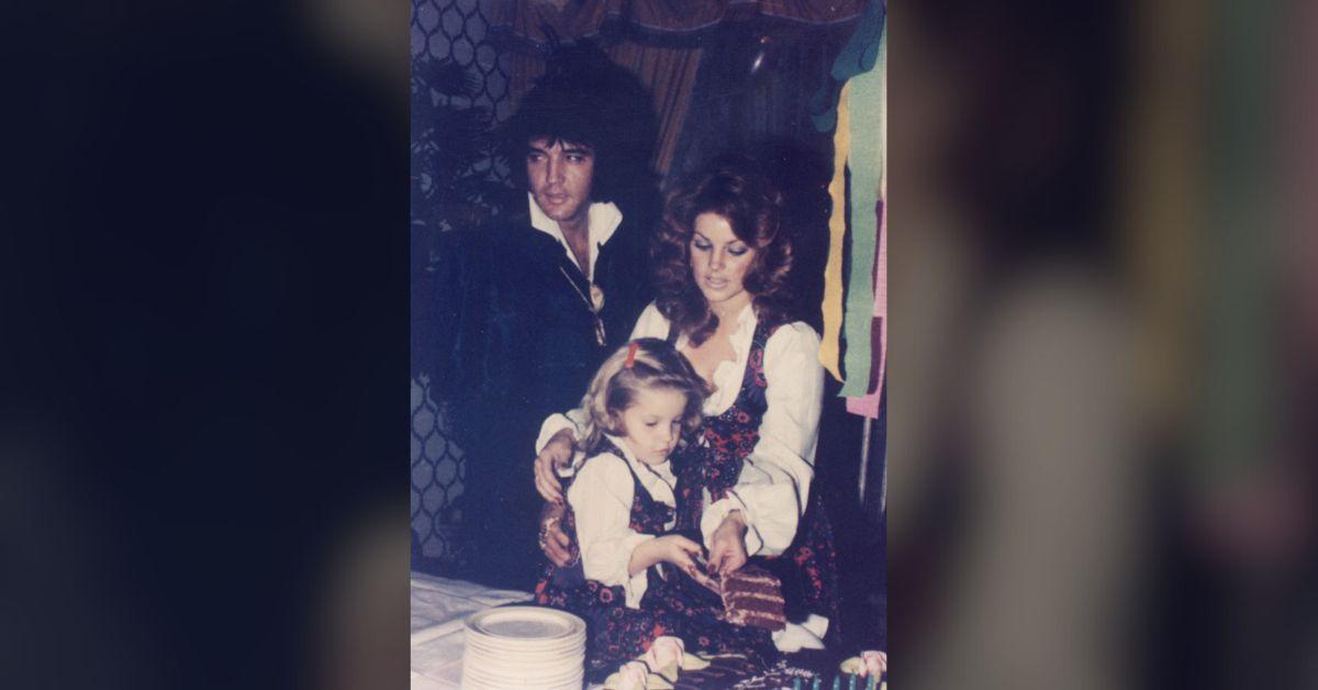 Image of Priscilla and Elvis Presley shared a daughter.