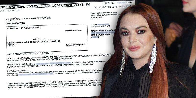 Lindsay Lohan Sued For 1m Over Unwritten Memoir While Shes In Dubai