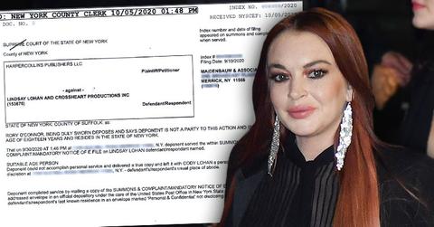 Lindsay Lohan Lawsuit Publishing hHouse Sues Lindsay