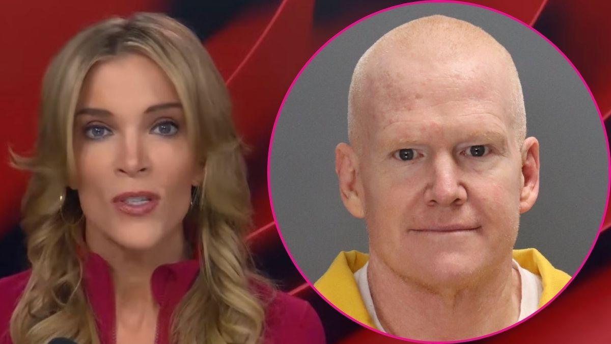 Composite photo of Megyn Kelly and Alex Murdaugh.