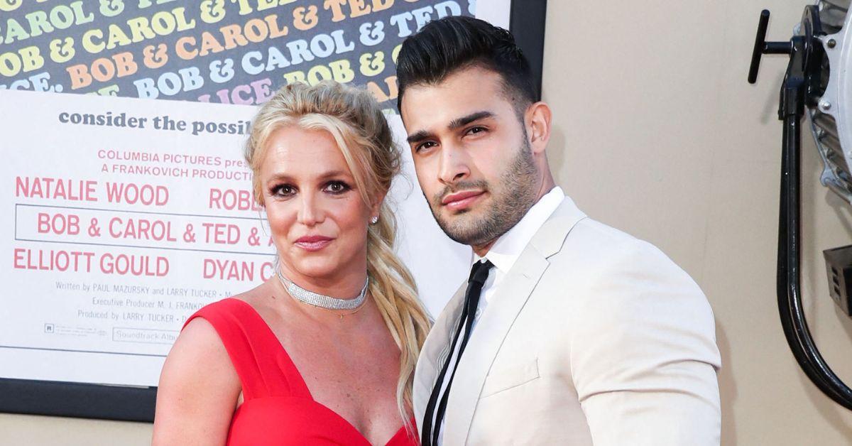 Image of Britney Spears divorced Sam Asghari in 2023.