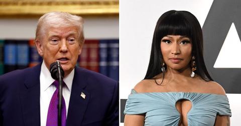donald trump praises nicki minaj beautiful skin rambling speech