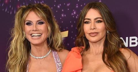 Photo of Heidi Klum and Sofía Vergara.
