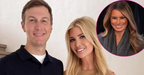 photo of Jared Kushner, Ivanka Trump and Melania Trump