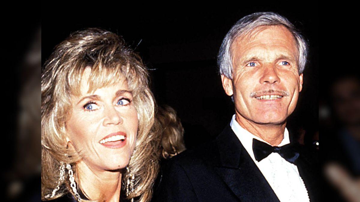 Photo of Jane Fonda and Ted Turner started dating in 1990.