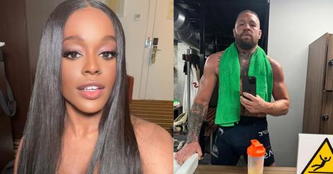 Composite Photos of Azealia Banks and Conor McGregor