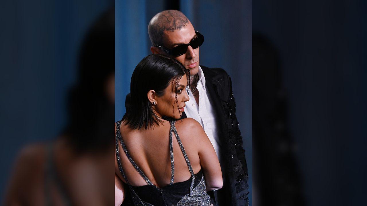 Image of Travis Barker discussed how he and Kourtney Kardashian handled disagreements in their marriage.