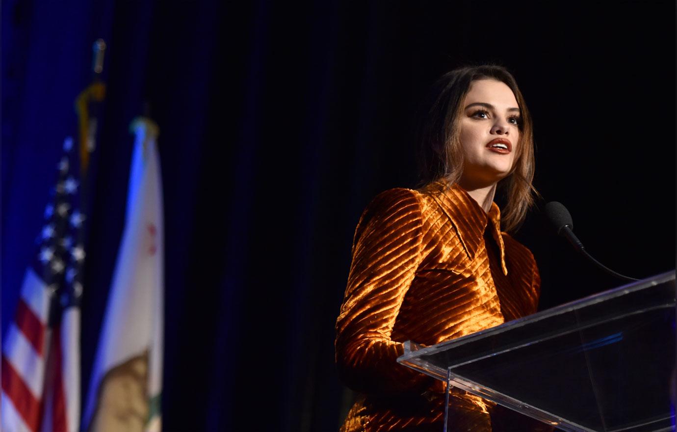 Selena Rocks Spice-Colored Dress