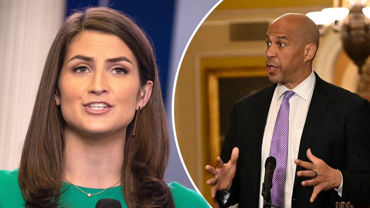 photo of Cory Booker was outraged over the way Donald Trump 'disrespected' the CNN star.