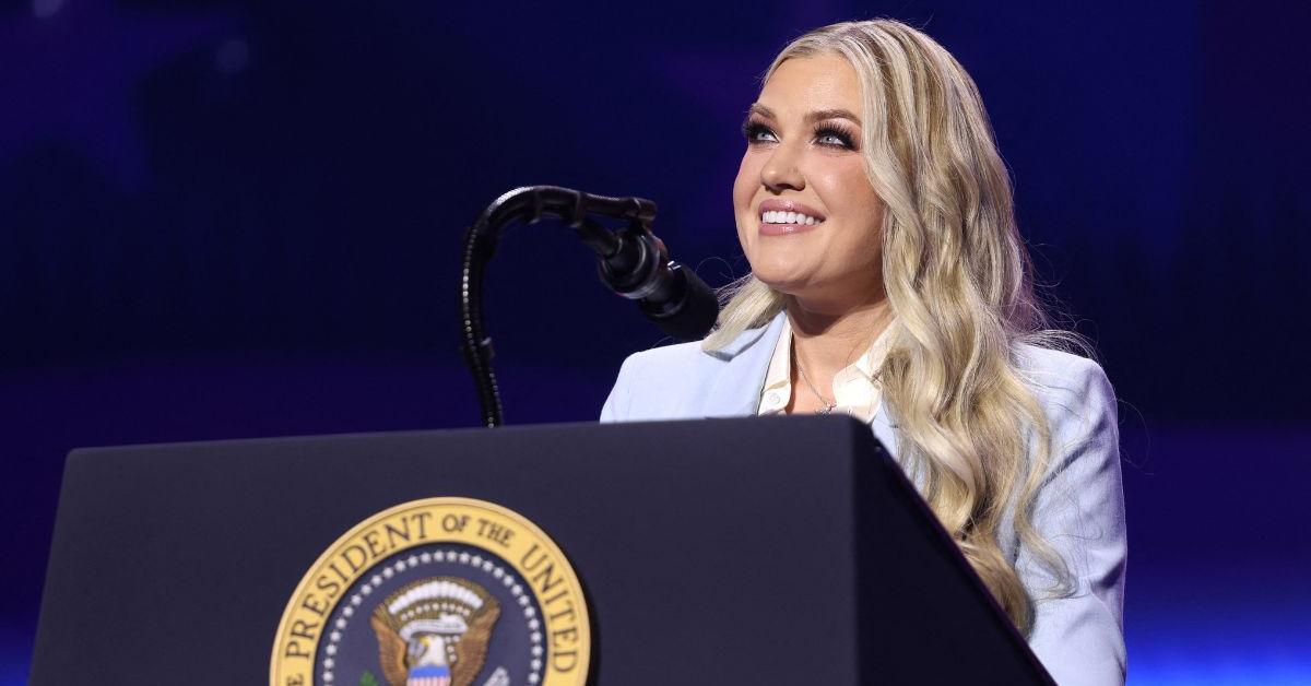 Erika Kirk Baffles Fans With 'Weird' Entrance When Introducing Donald Trump at Turning Point USA Rally: 'Appropriate Music for a Supervillain'