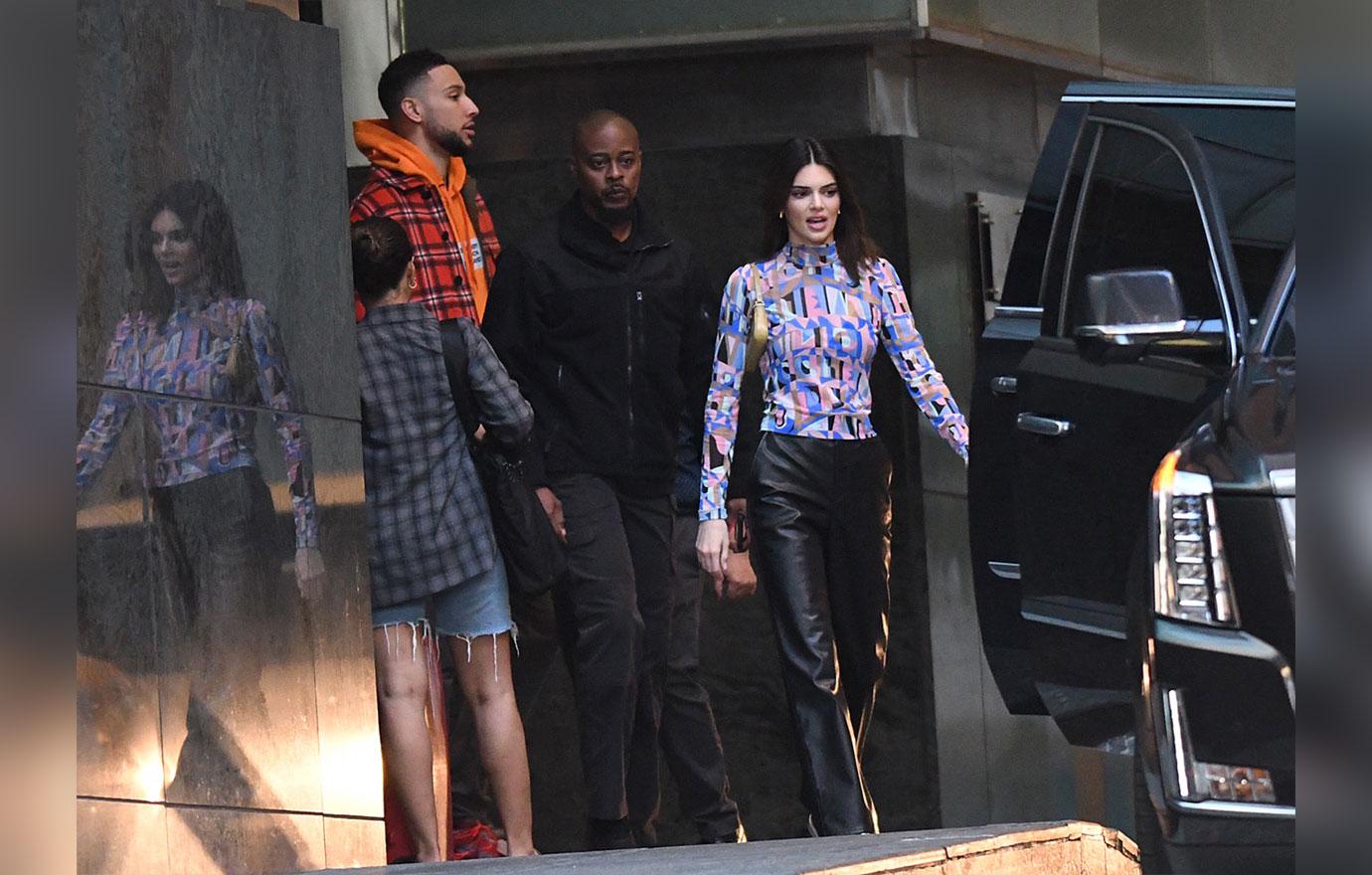 Kendall Jenner & Ben Simmons Attend The Super Bowl Together