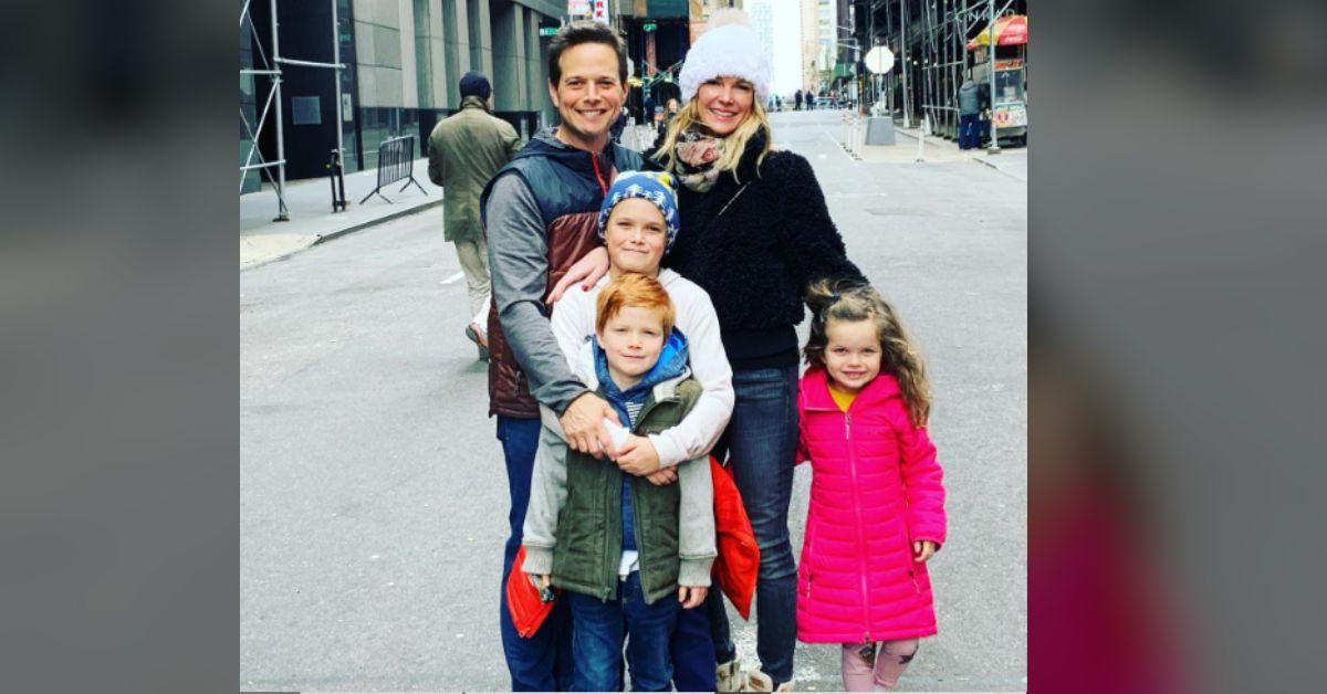 image of Scott and Kelley Wolf share three children: Jackson, Miller, and Lucy.