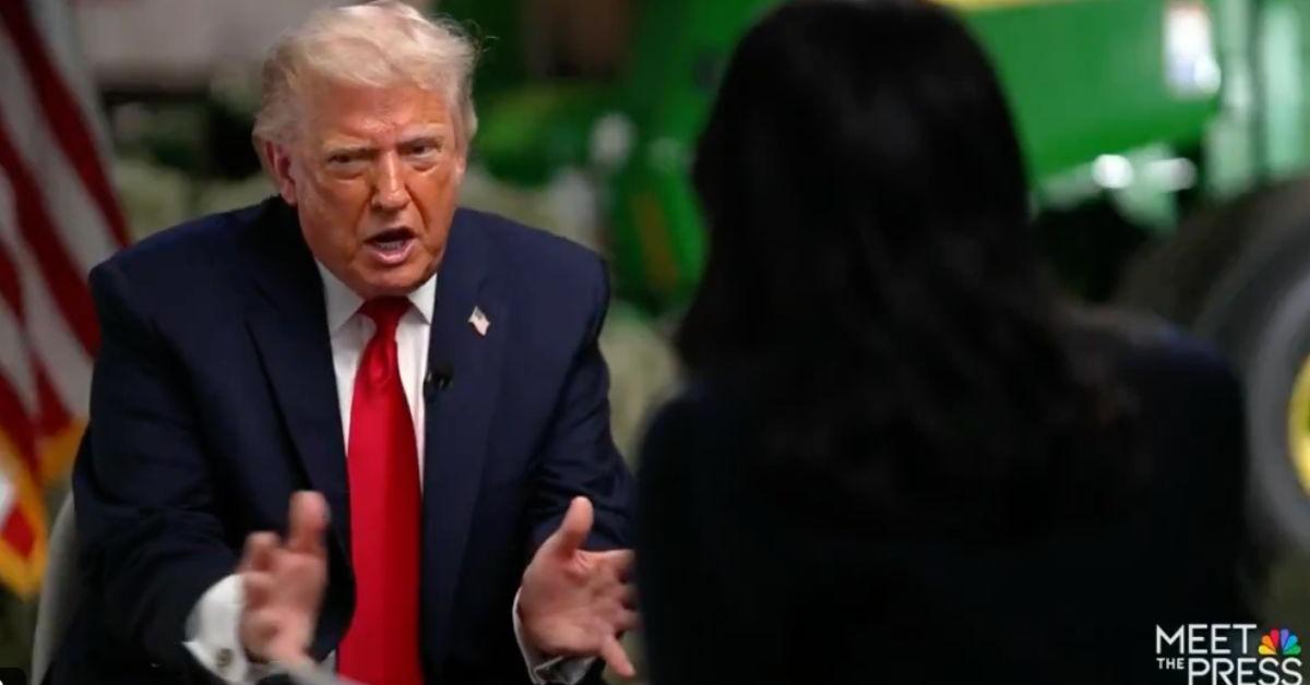 Donald Trump Marches Out of NBC Interview After 'Crooked' Journalist Asks Him About 'Rigged' Elections