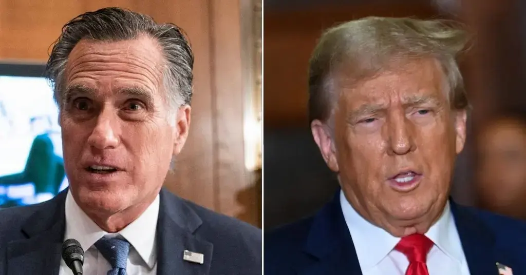 mitt romney immediately pardon donald trump indictments win
