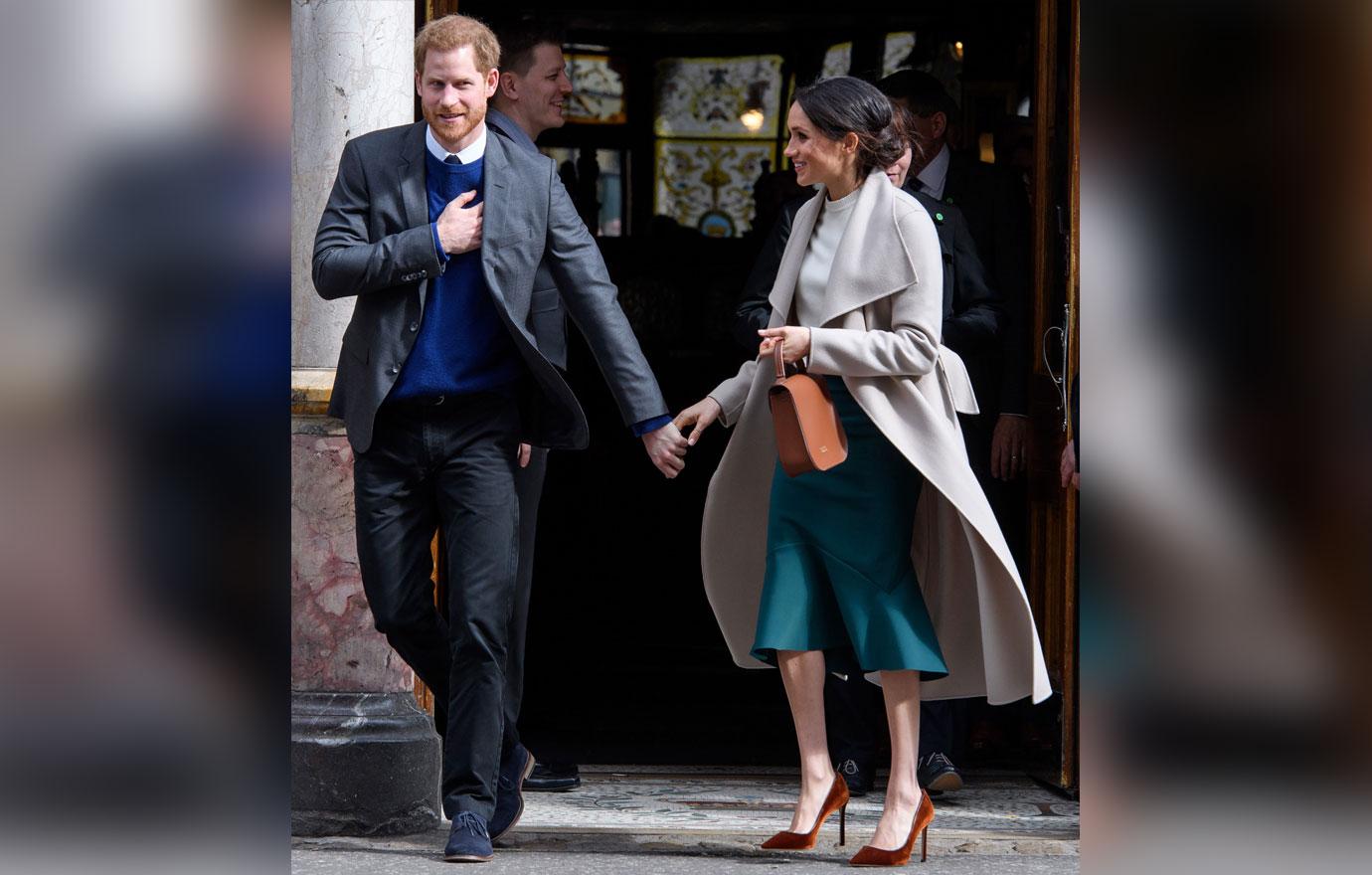 Prince Harry and Meghan Markle meet the people of Belfast