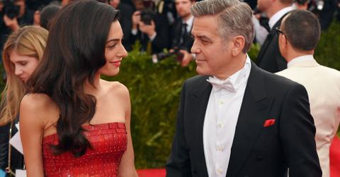 George amal clooney ready baby pregnant getty