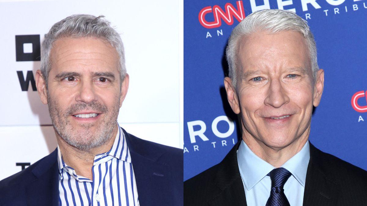 Photo of Andy Cohen and Anderson Cooper