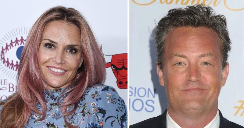 Composite photo of Brooke Mueller and Matthew Perry