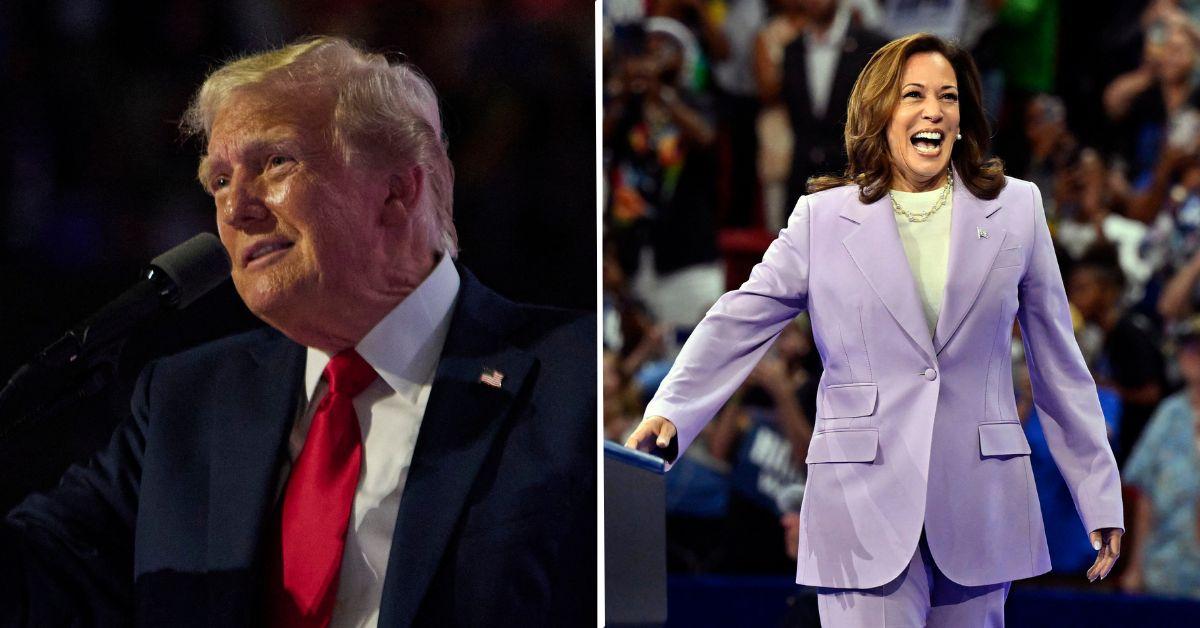 donald trump angry kamala harris polls