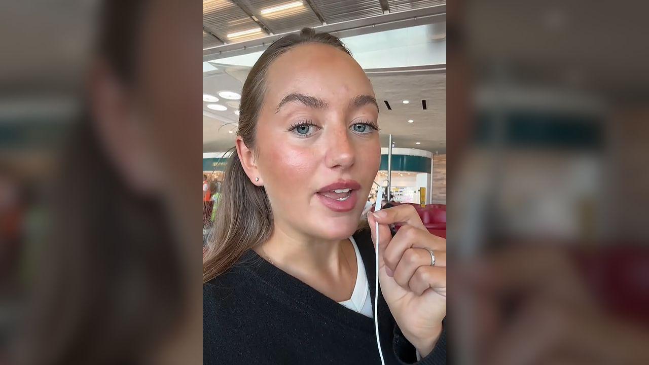 Image of the woman expressed concern about women's safety in today's age.