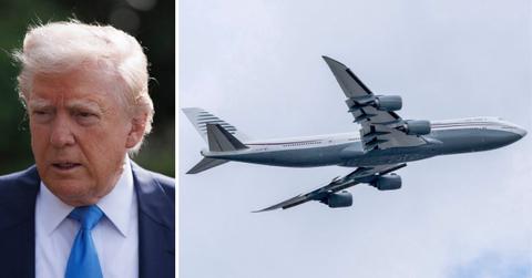 Composite photo of Donald Trump