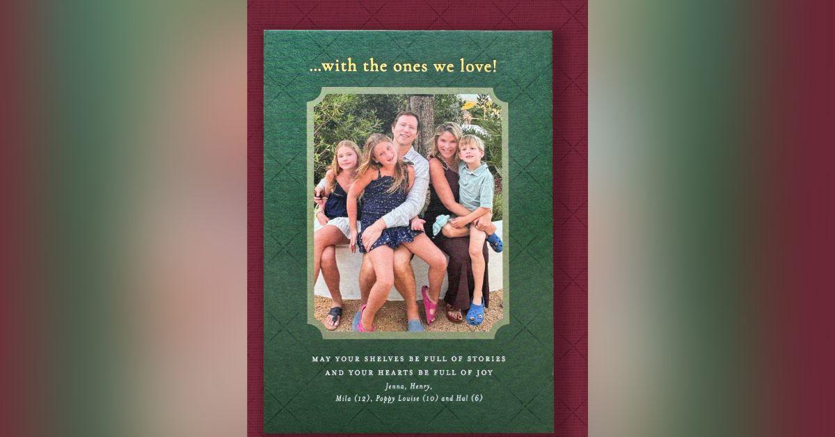 Image of Jenna Bush Hager shared her Christmas card with fans.