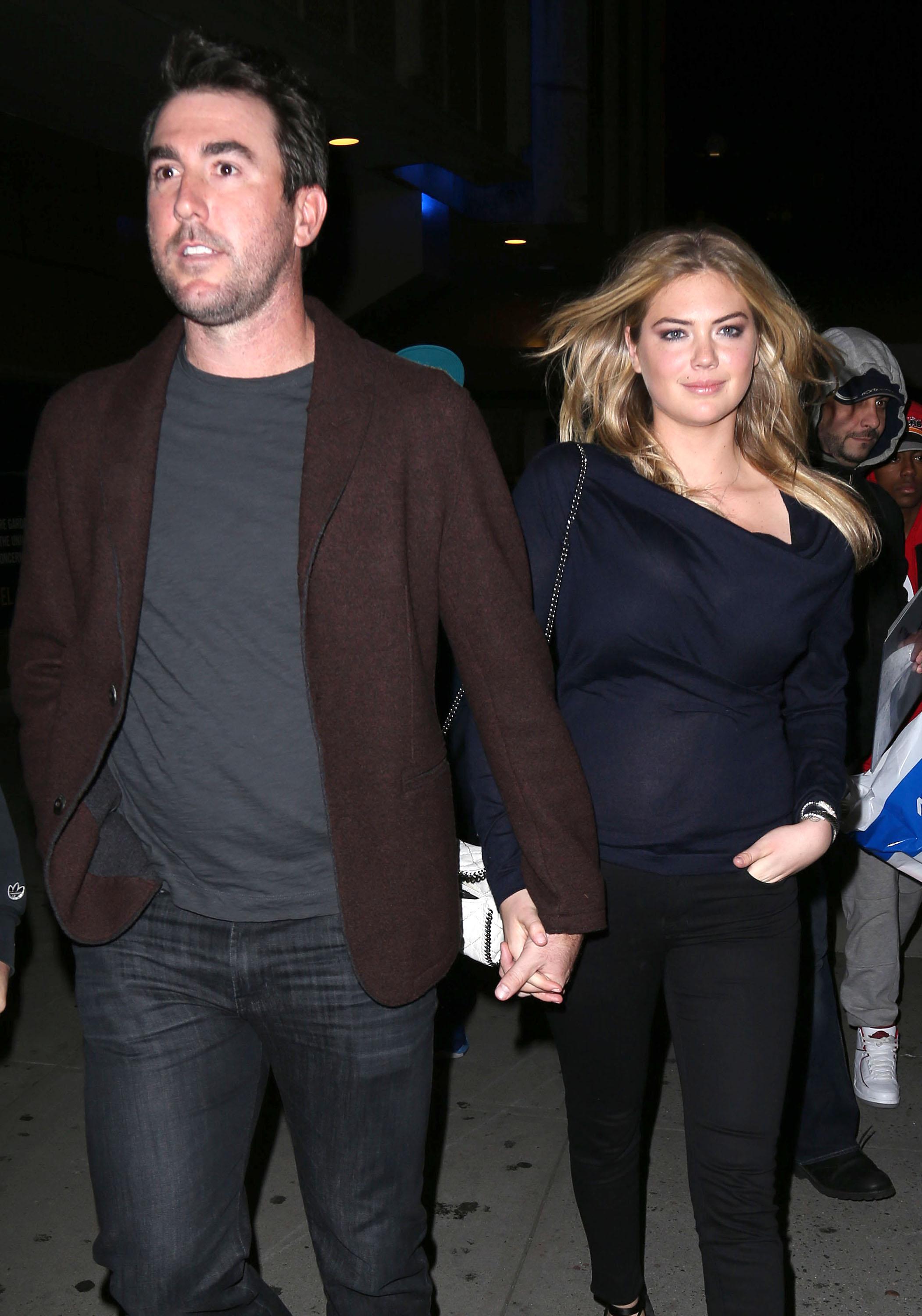 Kate Upton &#038; Justin Verlander Leaving A New York Knicks Game