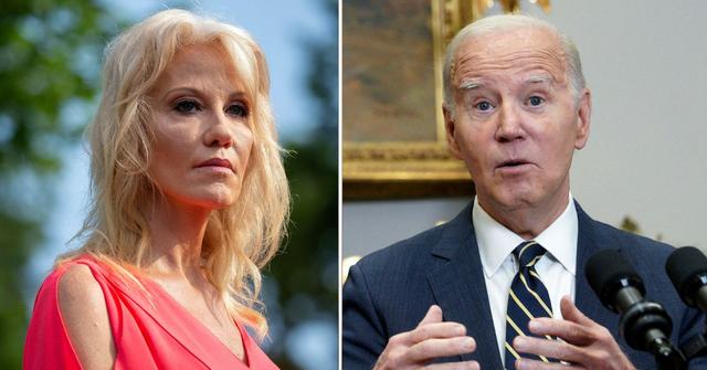 kellyanne conway asks kristi noem if she can ban joe biden from ballot