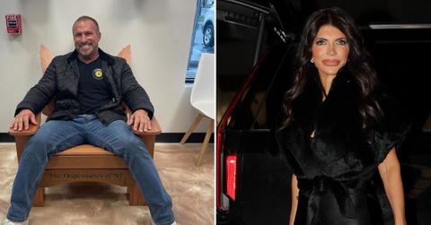 Composite picture of Frank Catania and Teresa Giudice.
