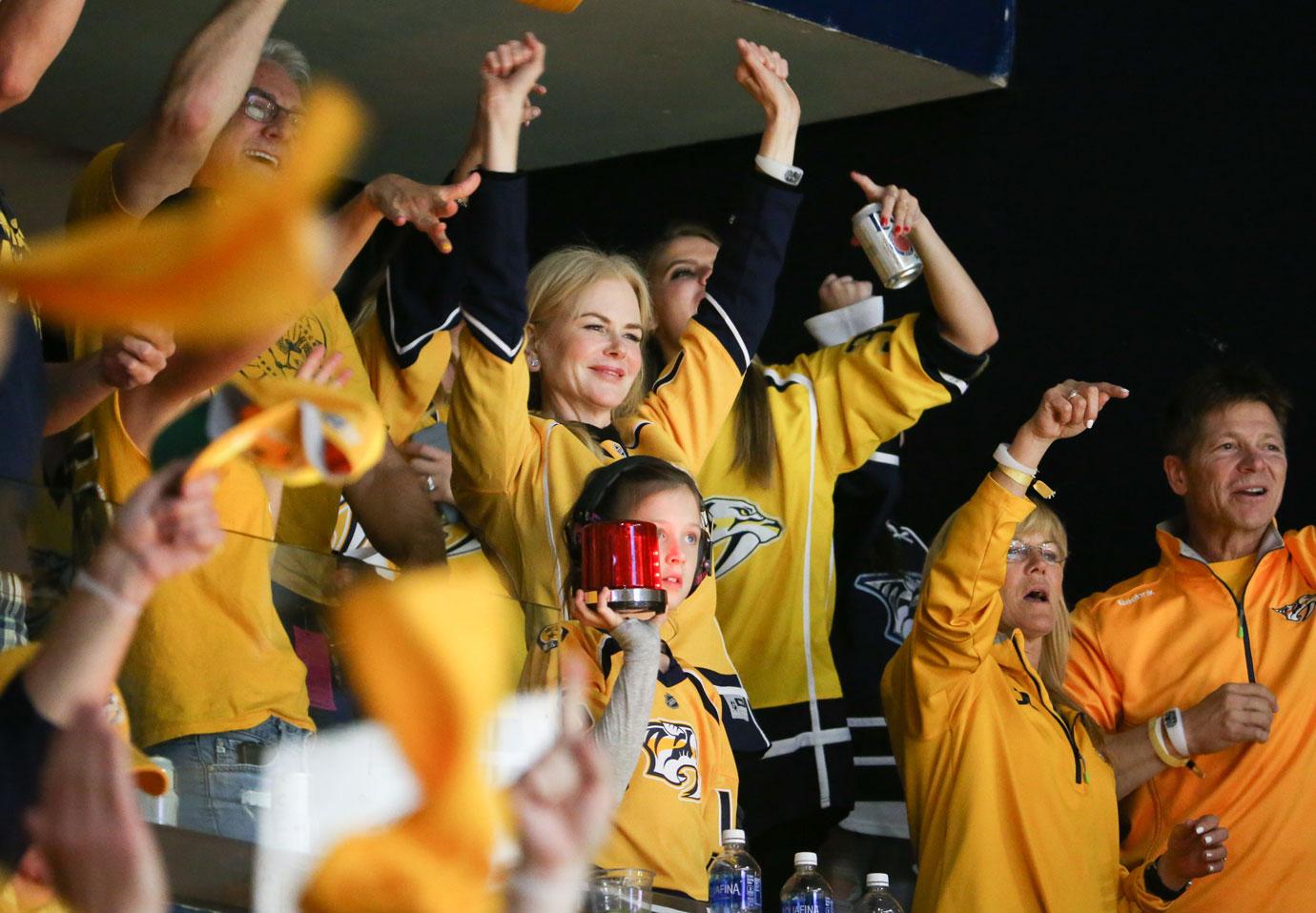 Nicole Kidman Nashville Predators Stanley Cup Photos 06